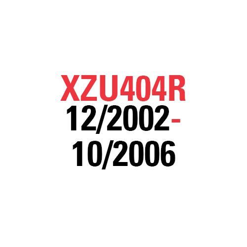 XZU404R 12/2002-10/2006